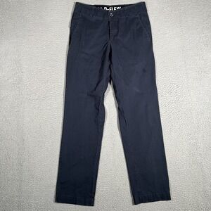 Dixxon Pants Mens 30x30 Blue D-Flexx Chino Casual Preppy Pockets Cotton Blend